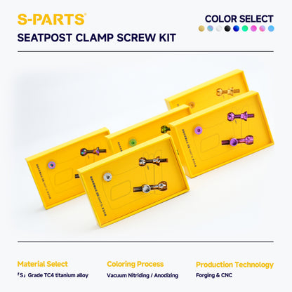 Seatpost Clamp Screw Kit For GIANT