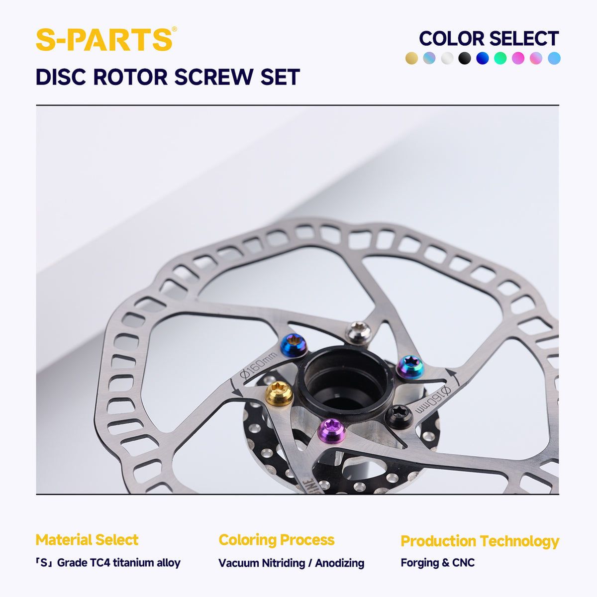 Disc Rotor Screw Set
