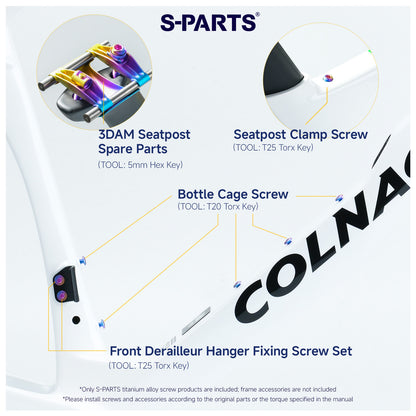 Frame Spare Parts For COLNAGO